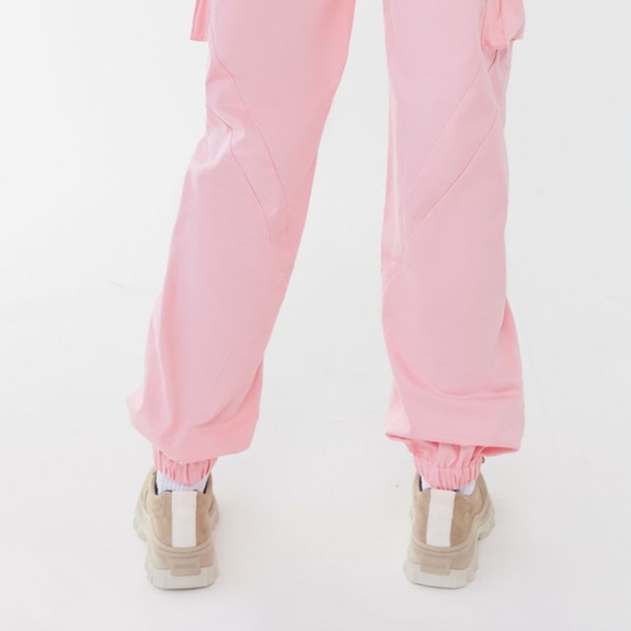 I.AM.GIA Zane Cargo Strappy Pink Jogger Pant - Picture 3 of 5